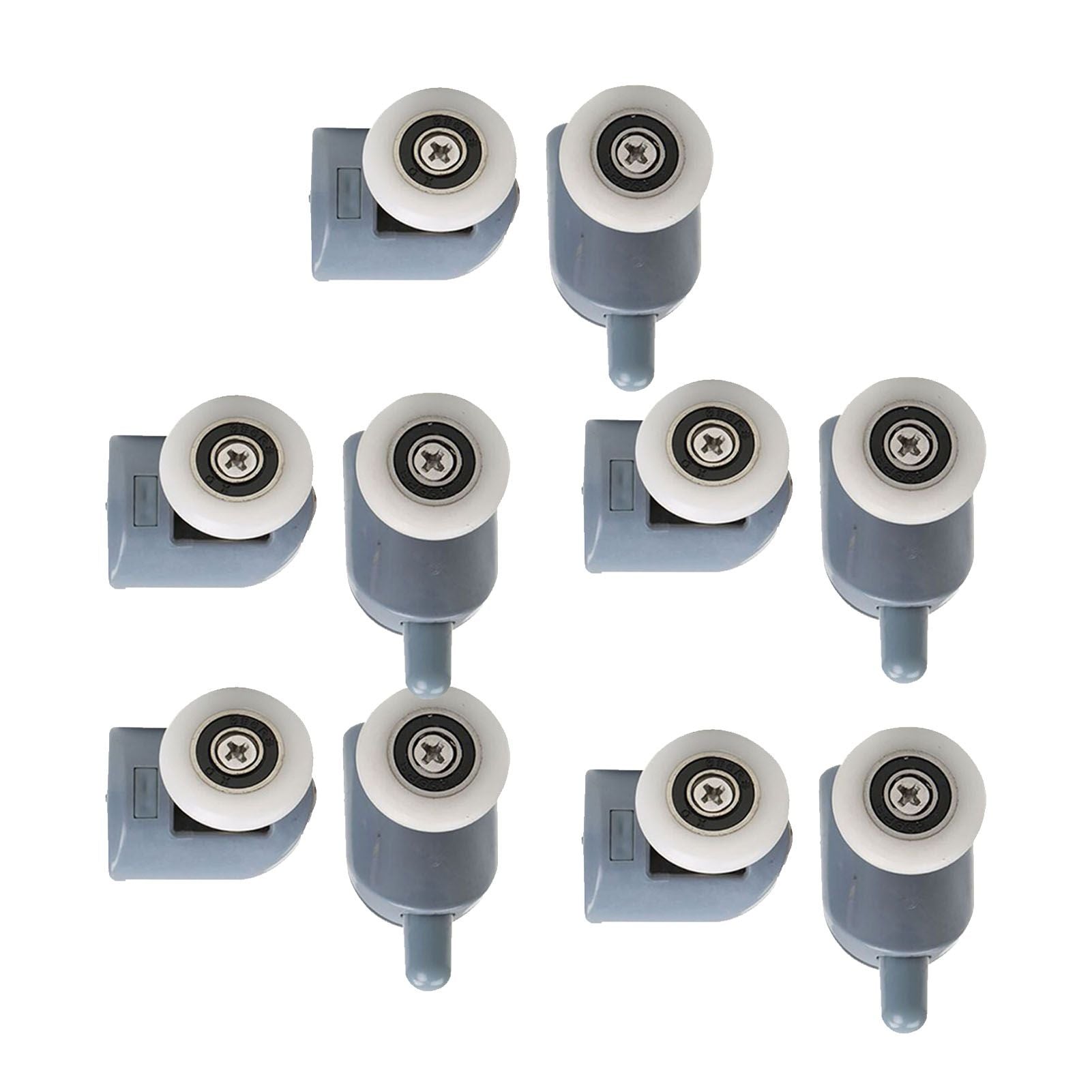 10pcs Shower Door Rollers Quiet Replacement Top Bottom Glass Door Pulleys for Bathroom Massage Room V1294-YM0521-3112230013611