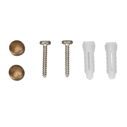 Rail Wall Hook Behind Door Mounted for Coat Hat Clothes Hanging Vintage Space Aluminum Hardware V1294-YM0521-3112230015811