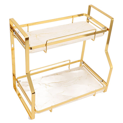 Bathroom Storage Shelf Wall Mounted Corner Organizer Standing Rack for Living Room Bedroom Kitchen White and V1294-YM0521-3112230017111