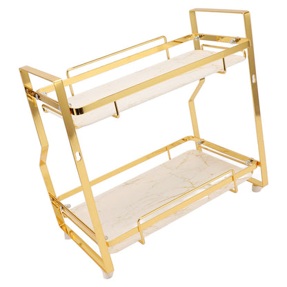 Bathroom Storage Shelf Wall Mounted Corner Organizer Standing Rack for Living Room Bedroom Kitchen White and V1294-YM0521-3112230017111