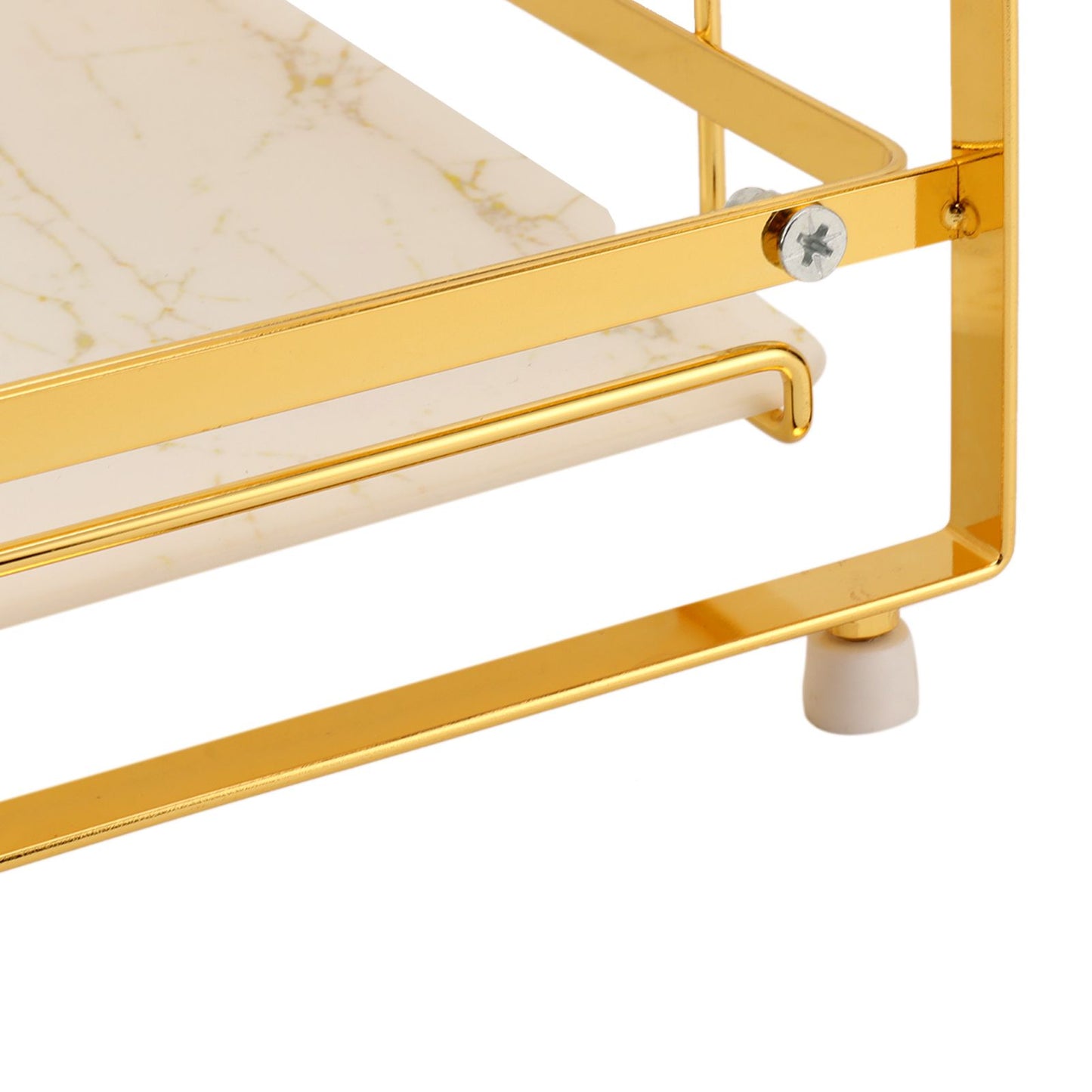 Bathroom Storage Shelf Wall Mounted Corner Organizer Standing Rack for Living Room Bedroom Kitchen White and V1294-YM0521-3112230017111