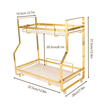 Bathroom Storage Shelf Wall Mounted Corner Organizer Standing Rack for Living Room Bedroom Kitchen White and V1294-YM0521-3112230017111