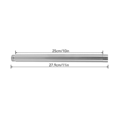 Shower Extension Tube Stainless Steel Handheld Shower Head Extender for Bathroom 10in V1294-YM0521-3112230019213