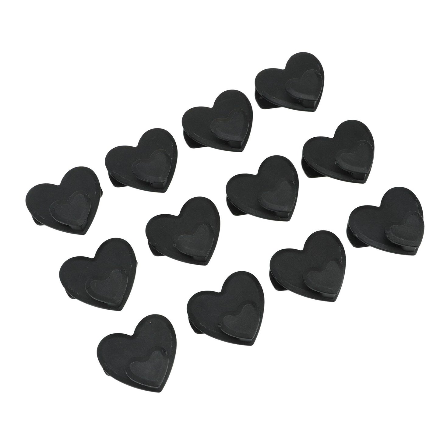 12pcs Clothes Hanger Connector Hooks Hanger Connecting Hooks Multifunctional Wardrobe Drying Hanger Black V1294-YM0521-3112230022211