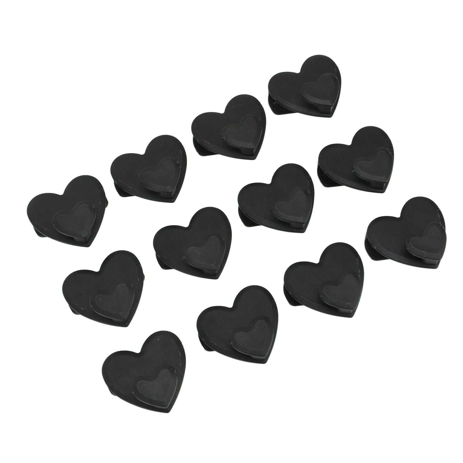 12pcs Clothes Hanger Connector Hooks Hanger Connecting Hooks Multifunctional Wardrobe Drying Hanger Black V1294-YM0521-3112230022211