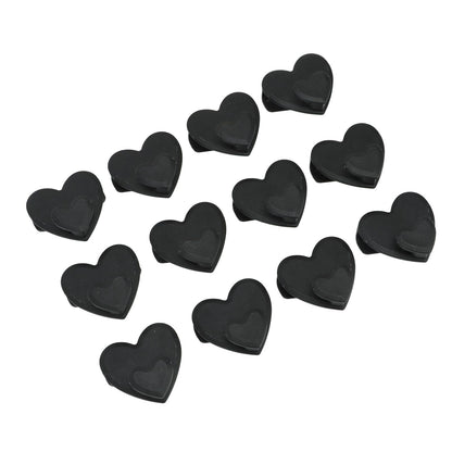 12pcs Clothes Hanger Connector Hooks Hanger Connecting Hooks Multifunctional Wardrobe Drying Hanger Black V1294-YM0521-3112230022211
