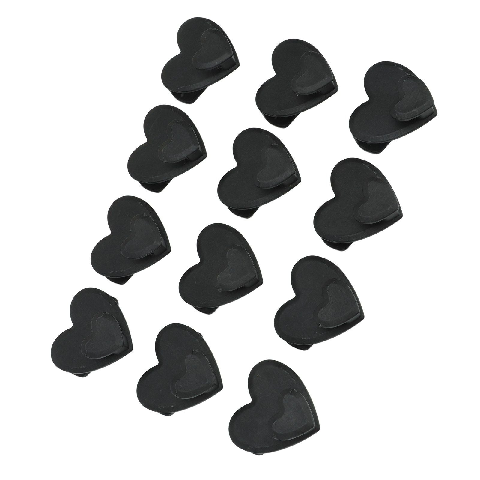 12pcs Clothes Hanger Connector Hooks Hanger Connecting Hooks Multifunctional Wardrobe Drying Hanger Black V1294-YM0521-3112230022211