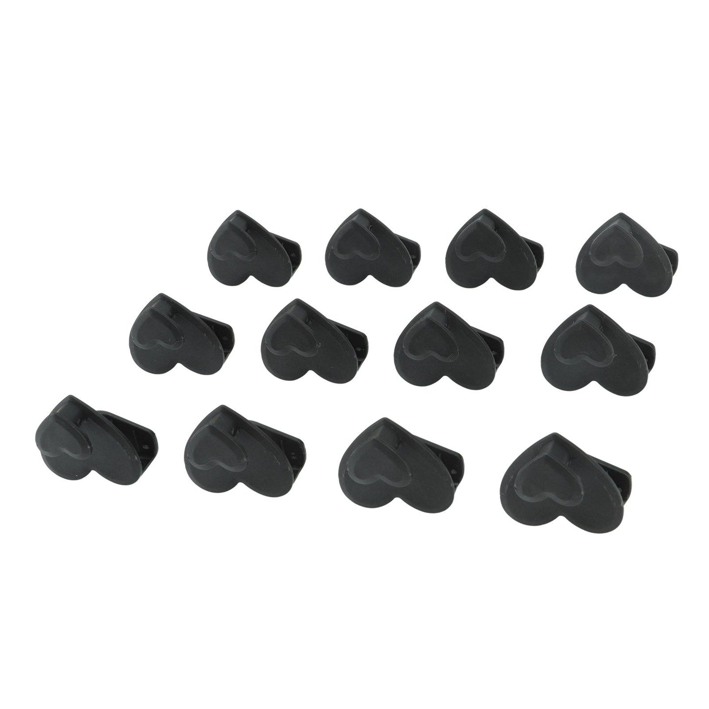 12pcs Clothes Hanger Connector Hooks Hanger Connecting Hooks Multifunctional Wardrobe Drying Hanger Black V1294-YM0521-3112230022211