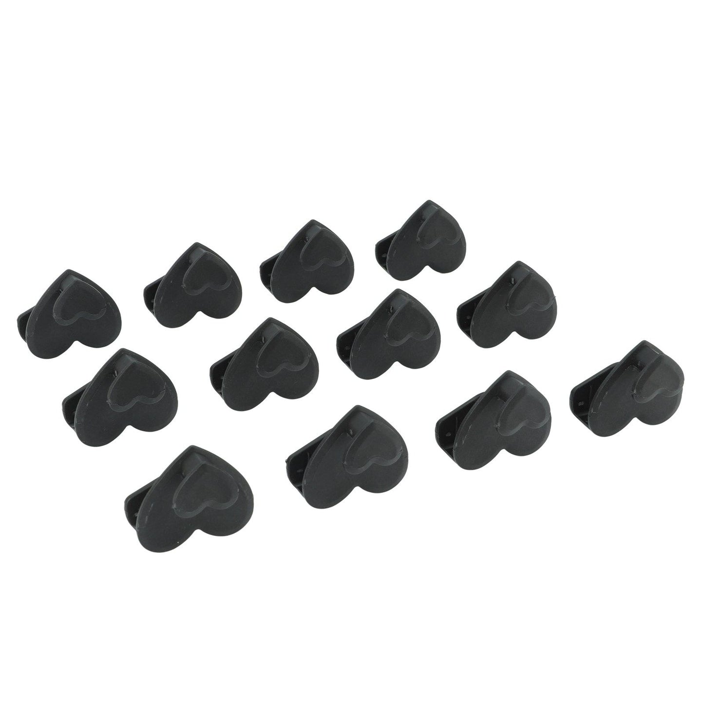 12pcs Clothes Hanger Connector Hooks Hanger Connecting Hooks Multifunctional Wardrobe Drying Hanger Black V1294-YM0521-3112230022211