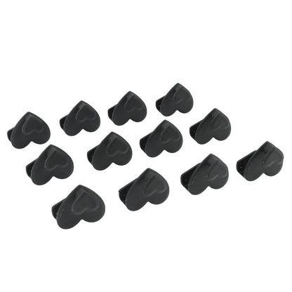 12pcs Clothes Hanger Connector Hooks Hanger Connecting Hooks Multifunctional Wardrobe Drying Hanger Black V1294-YM0521-3112230022211