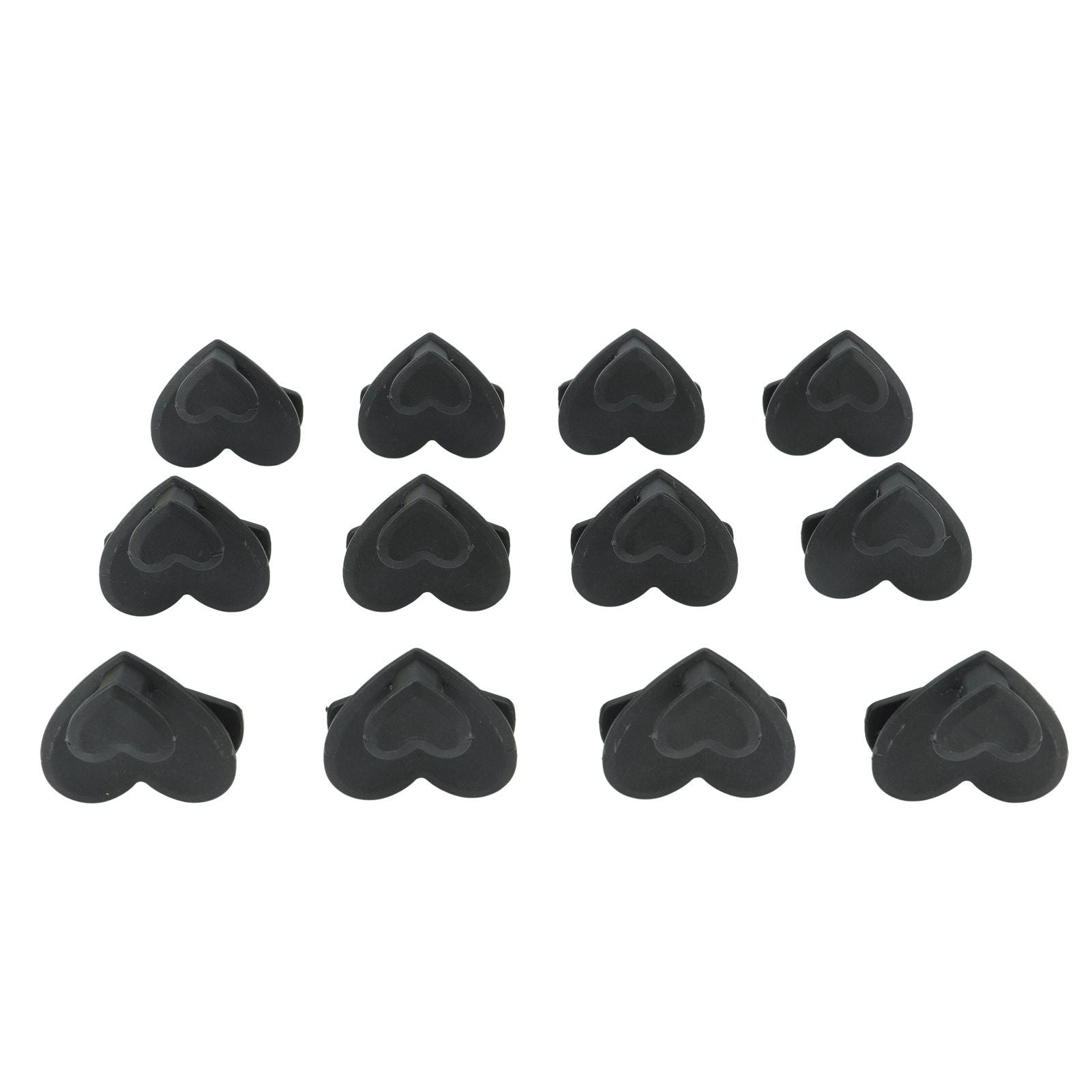 12pcs Clothes Hanger Connector Hooks Hanger Connecting Hooks Multifunctional Wardrobe Drying Hanger Black V1294-YM0521-3112230022211