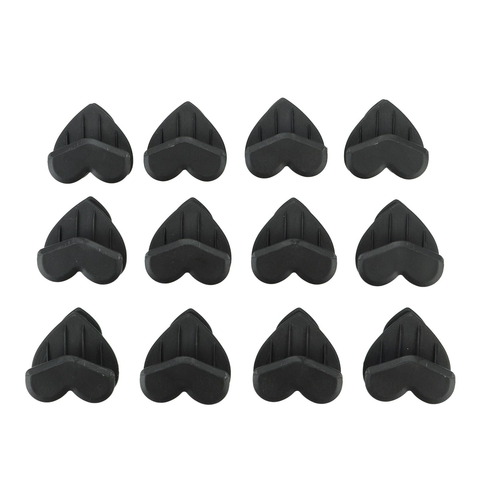 12pcs Clothes Hanger Connector Hooks Hanger Connecting Hooks Multifunctional Wardrobe Drying Hanger Black V1294-YM0521-3112230022211