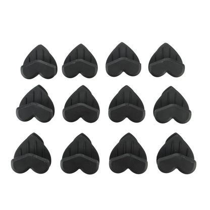 12pcs Clothes Hanger Connector Hooks Hanger Connecting Hooks Multifunctional Wardrobe Drying Hanger Black V1294-YM0521-3112230022211