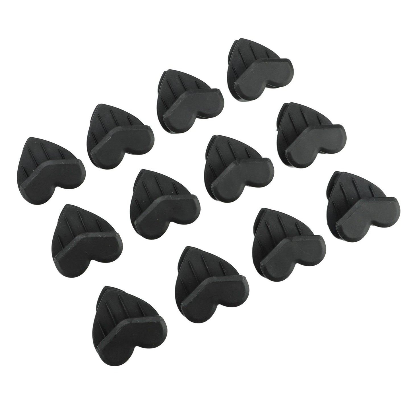 12pcs Clothes Hanger Connector Hooks Hanger Connecting Hooks Multifunctional Wardrobe Drying Hanger Black V1294-YM0521-3112230022211