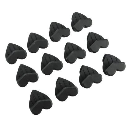 12pcs Clothes Hanger Connector Hooks Hanger Connecting Hooks Multifunctional Wardrobe Drying Hanger Black V1294-YM0521-3112230022211