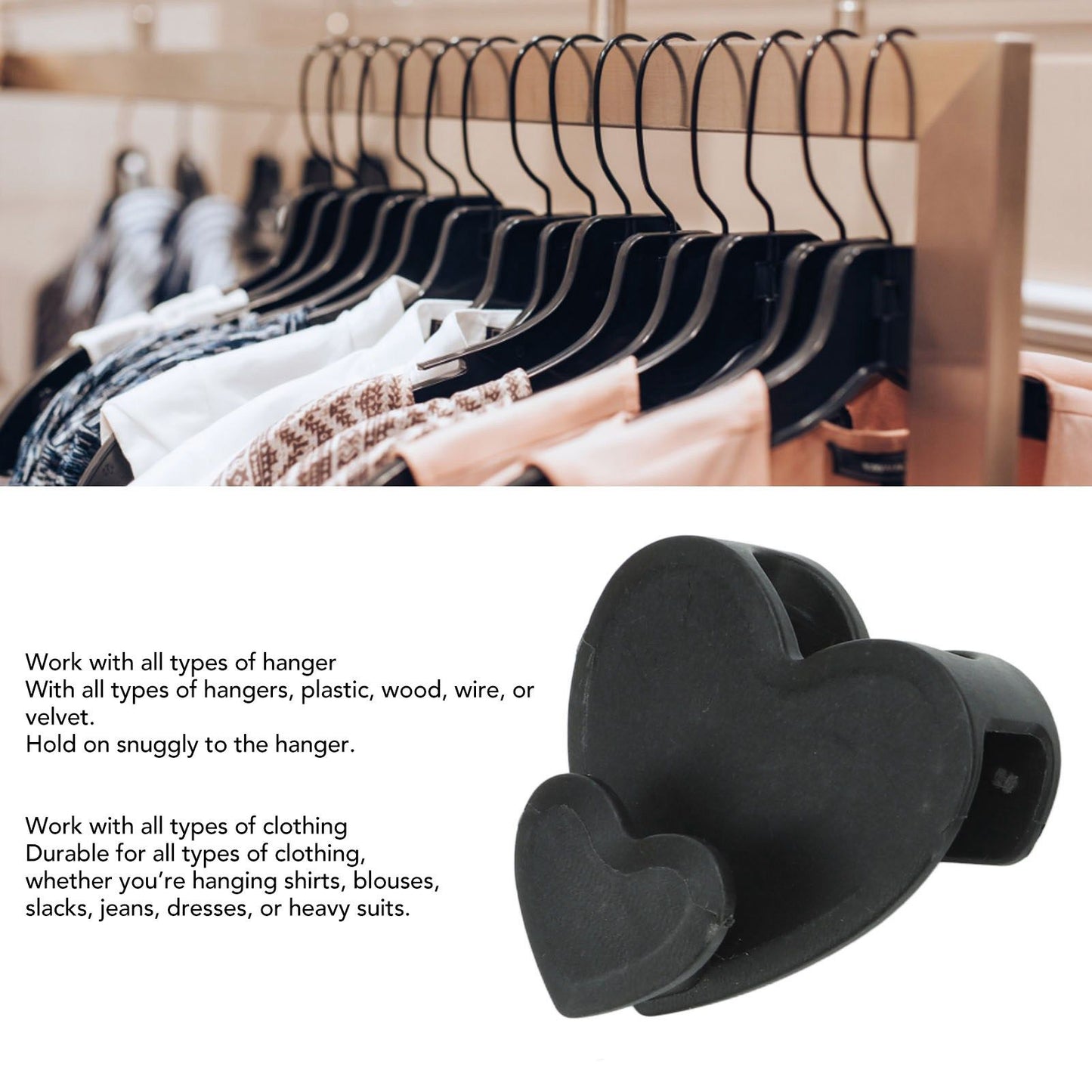 12pcs Clothes Hanger Connector Hooks Hanger Connecting Hooks Multifunctional Wardrobe Drying Hanger Black V1294-YM0521-3112230022211