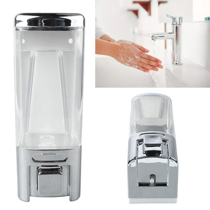 Soap Dispenser ABS Plastic Wall Mount Single Head Bathroom Kitchen Sink Accessories 480ml V1294-YM0521-3112230025211
