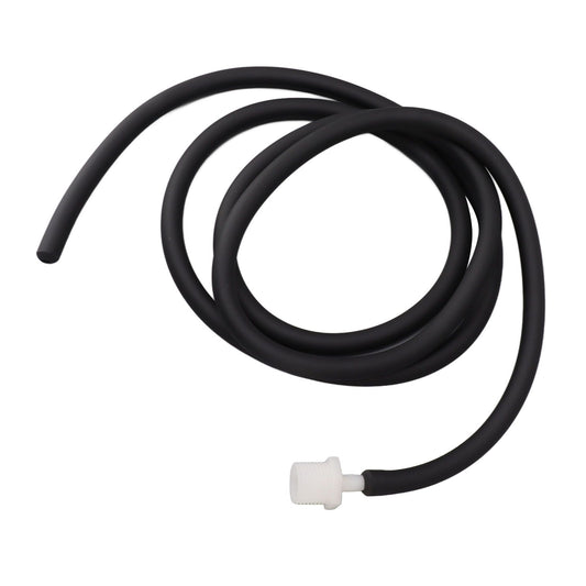 Enema Kit Portable Reusable Silicone Shower Enema Tube for Cleaning Anal Colon and Vagina Black 200cm/78.7in V1294-YM0521-3112230026714