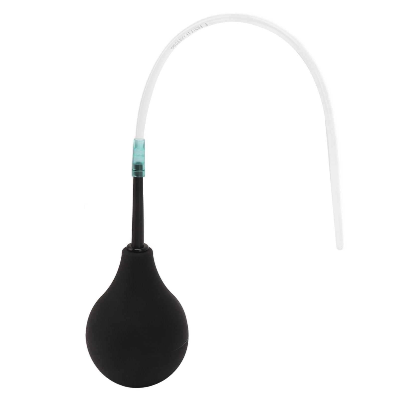 Enema Bulb Kit Silicone Douche Bulb with Single Use Hose Women Enemator Astriction Anal Cleaner Black 89ml V1294-YM0521-3112230027514