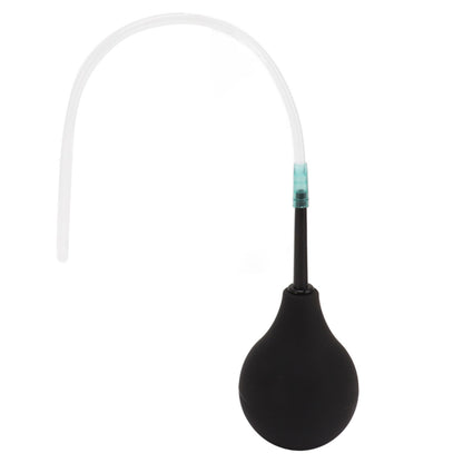 Enema Bulb Kit Silicone Douche Bulb with Single Use Hose Women Enemator Astriction Anal Cleaner Black 89ml V1294-YM0521-3112230027514