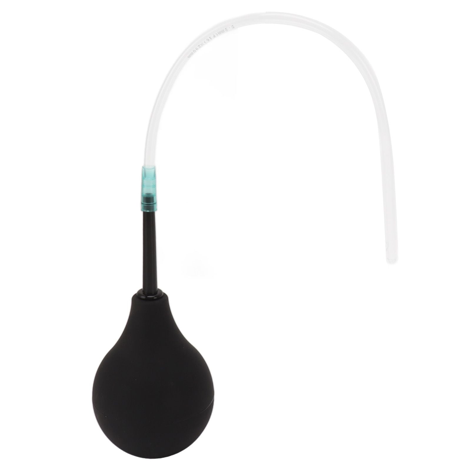 Enema Bulb Kit Silicone Douche Bulb with Single Use Hose Women Enemator Astriction Anal Cleaner Black 89ml V1294-YM0521-3112230027514