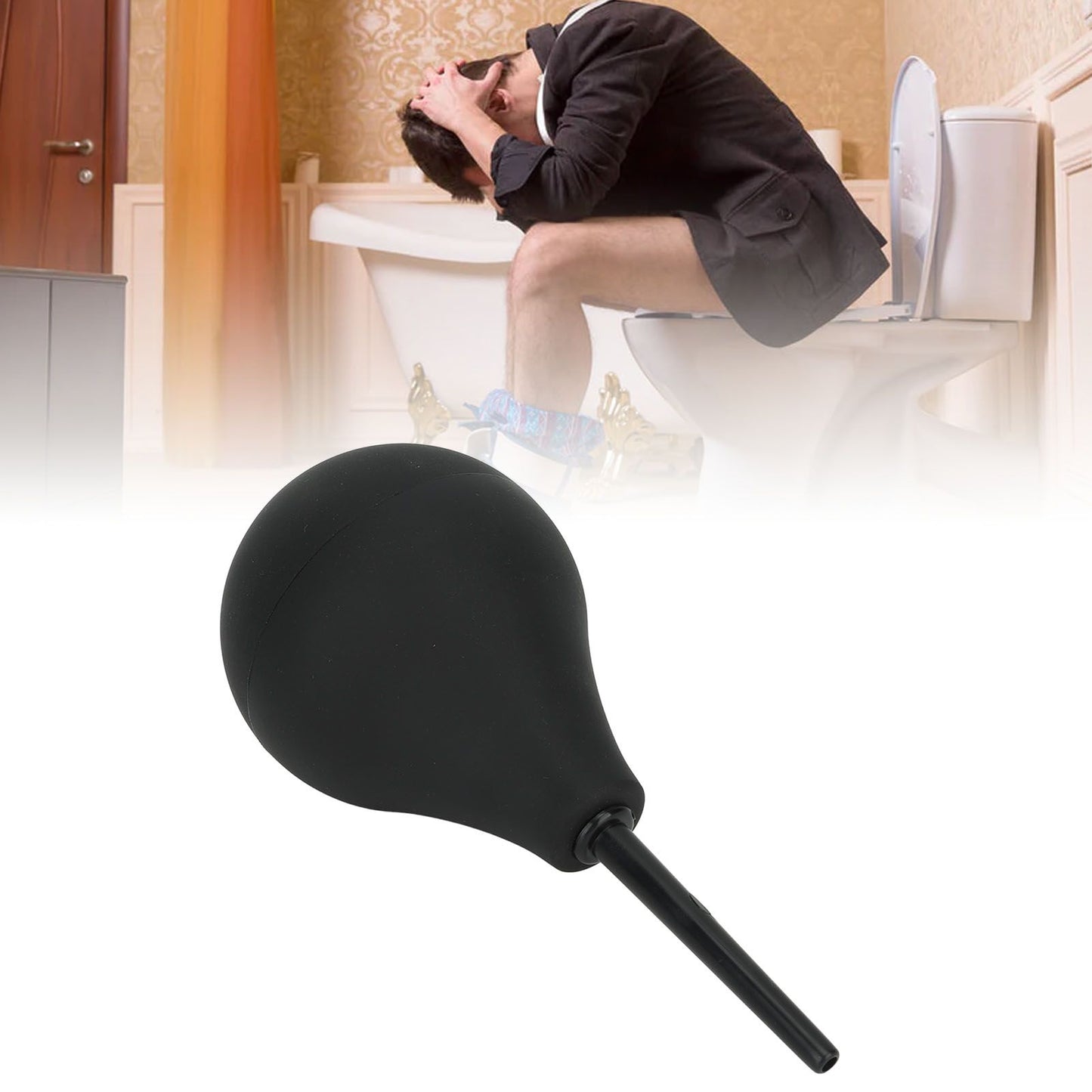 Enema Cleaner Backflow Prevention Soft Silicone Anal Douche Cleaner Deep Cleaning Enema Douche Style 1 V1294-YM0521-3112230027711