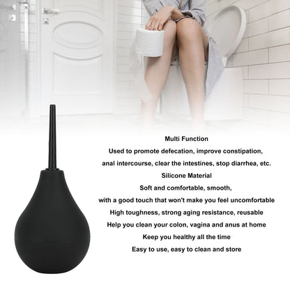 Enema Cleaner Backflow Prevention Soft Silicone Anal Douche Cleaner Deep Cleaning Enema Douche Style 1 V1294-YM0521-3112230027711