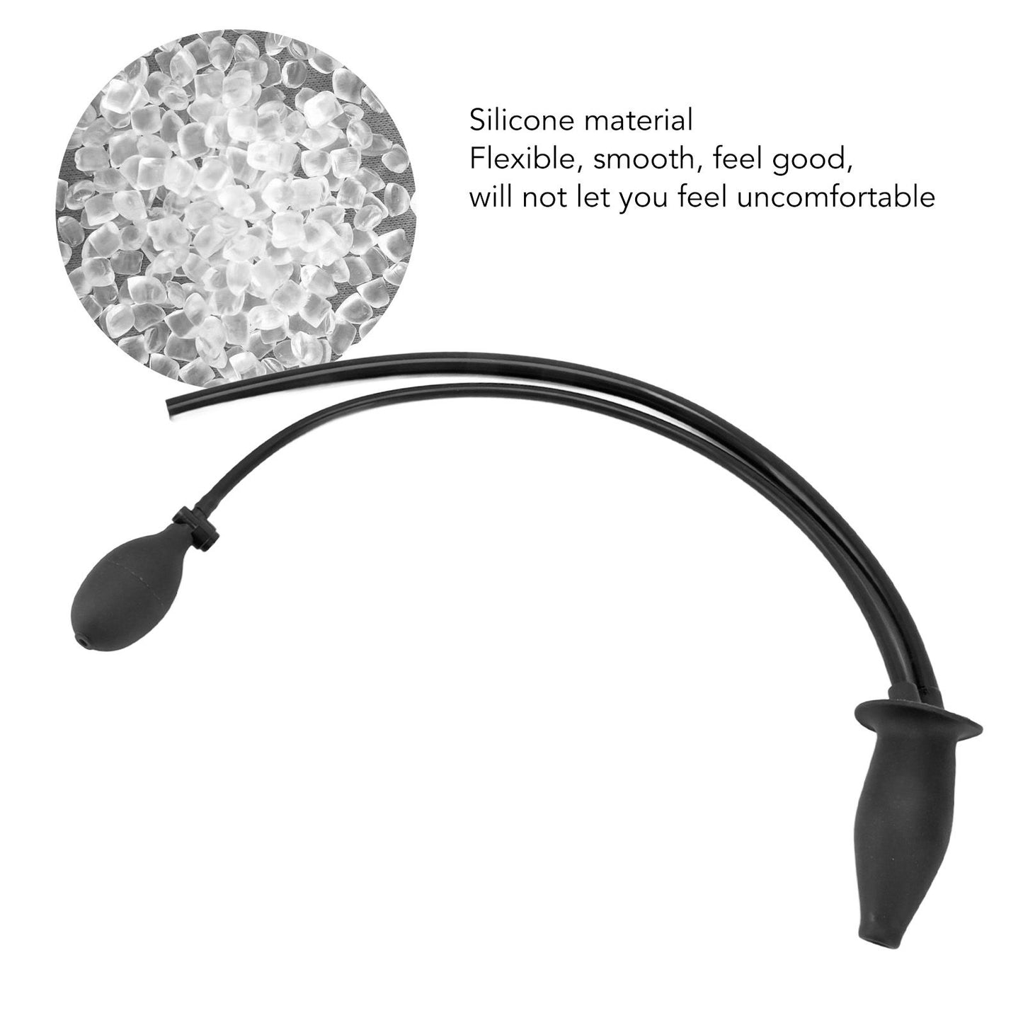 Inflatable Anal Cleaner Silicone Shower Enema System Soft Flexible Professional for Women Home Type 3 V1294-YM0521-3112230027913