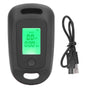 Alcohol Detector USB Rechargeable High Accuracy Portable Breath Alcohol Tester with LCD Screen Black V1294-YM0521-3113220291111