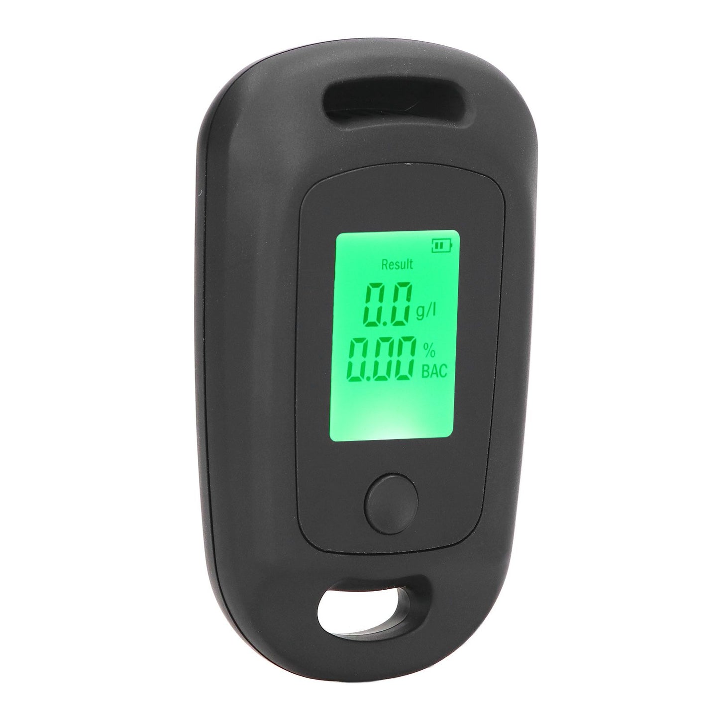 Alcohol Detector USB Rechargeable High Accuracy Portable Breath Alcohol Tester with LCD Screen Black V1294-YM0521-3113220291111