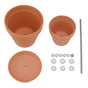 Tea Light Oven Ceramic Heat Tea Light Stove Candle Heater for 4-6 Tealight Candles Teapot Warmer V1294-YM0521-3113220291711