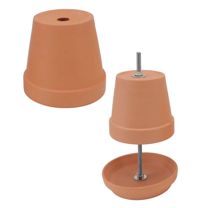 Tea Light Oven Ceramic Heat Tea Light Stove Candle Heater for 4-6 Tealight Candles Teapot Warmer V1294-YM0521-3113220291711