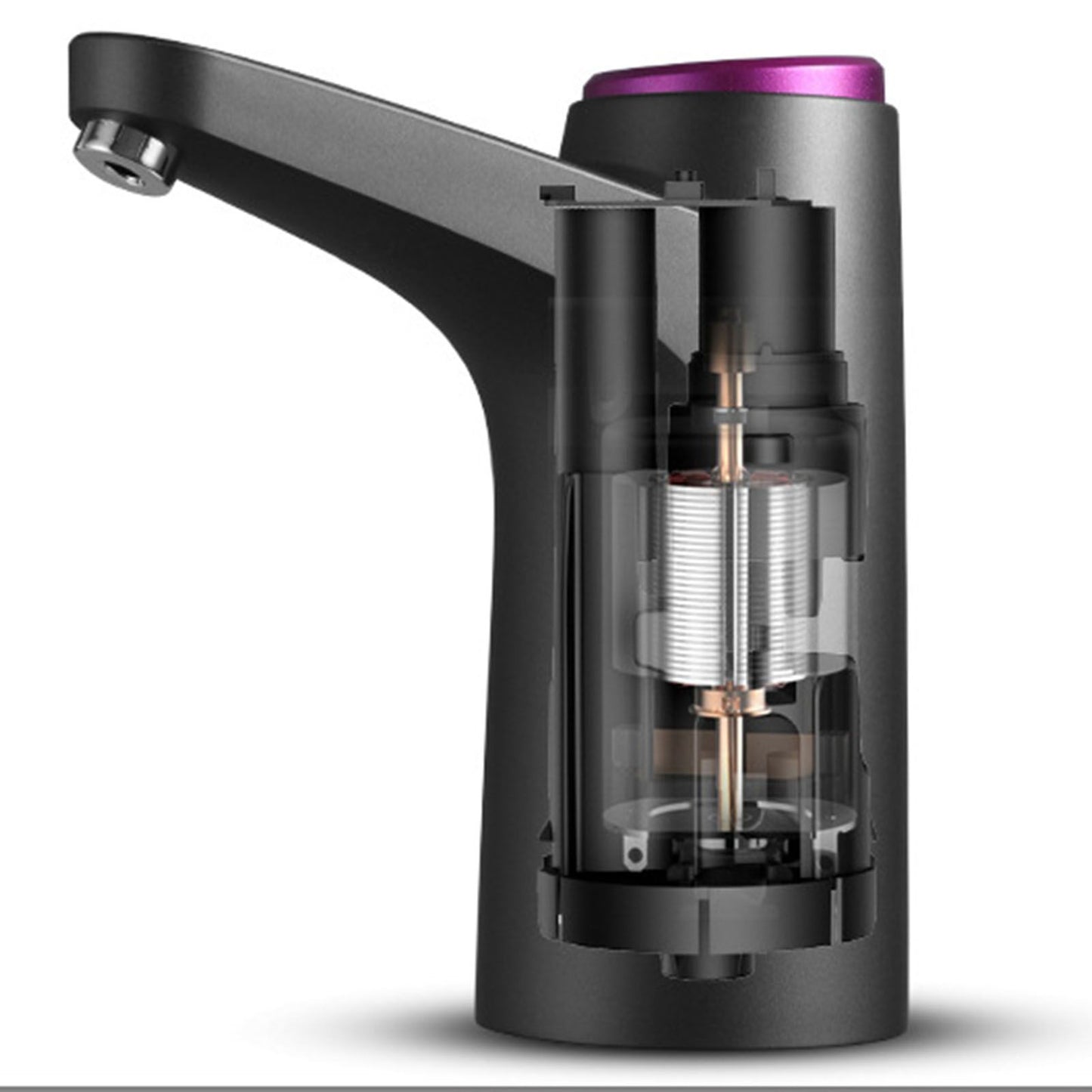 Electric Water Dispenser USB Powered Button Design Smart Automatic Water Bottle Pump V1294-YM0521-3113220294311