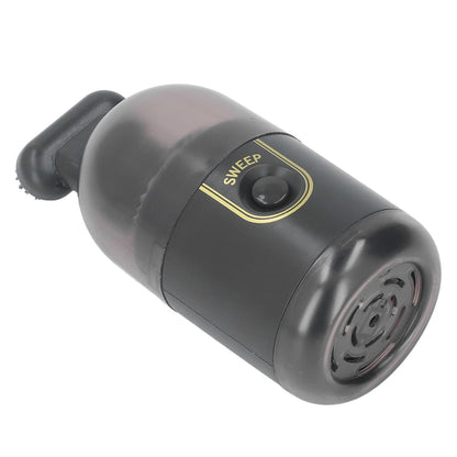 Handheld Vacuum Cleaner USB Rechargeable Portable Mini Cordless Handheld Vacuum for Home Car Desk Black V1294-YM0521-3113220295011