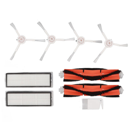 Brush Filters White Flat Comb Kit for Mijia 1C for F9 for Mi Robot Vacuum Mop Replacement V1294-YM0521-3113220299811