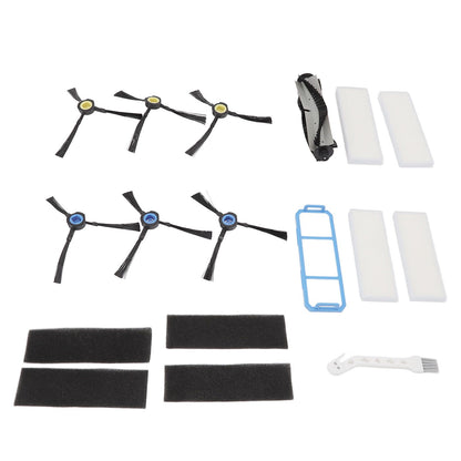 Sweeping Robot Brush Kit Main Roller Brush Filters Side Brushes Pre Filter Long Brush for ILife A7 A9S V1294-YM0521-3113220300011