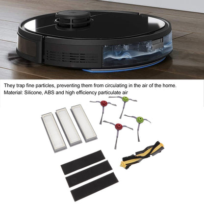 Sweeping Robot Filter Main and Side Brushes Sweeping Robot Accessories for Deebot Ozmo 920 950 T8 V1294-YM0521-3113220300511