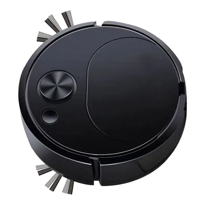 Automatic Vacuum Cleaner Low Noise Rechargeable 3 in 1 Intelligent Sweeping Robot for Hair Dust Stain Black V1294-YM0521-3113220303611