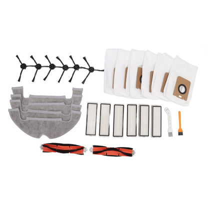 Sweeper Accessories Main Brush Dust Bag Filter Rag Side Brush Sweeper Replacement Parts for Dreame Z10 Pro V1294-YM0521-3113220304011