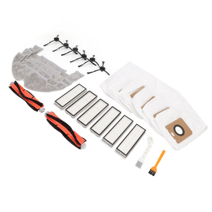 Sweeper Accessories Main Brush Dust Bag Filter Rag Side Brush Sweeper Replacement Parts for Dreame Z10 Pro V1294-YM0521-3113220304011