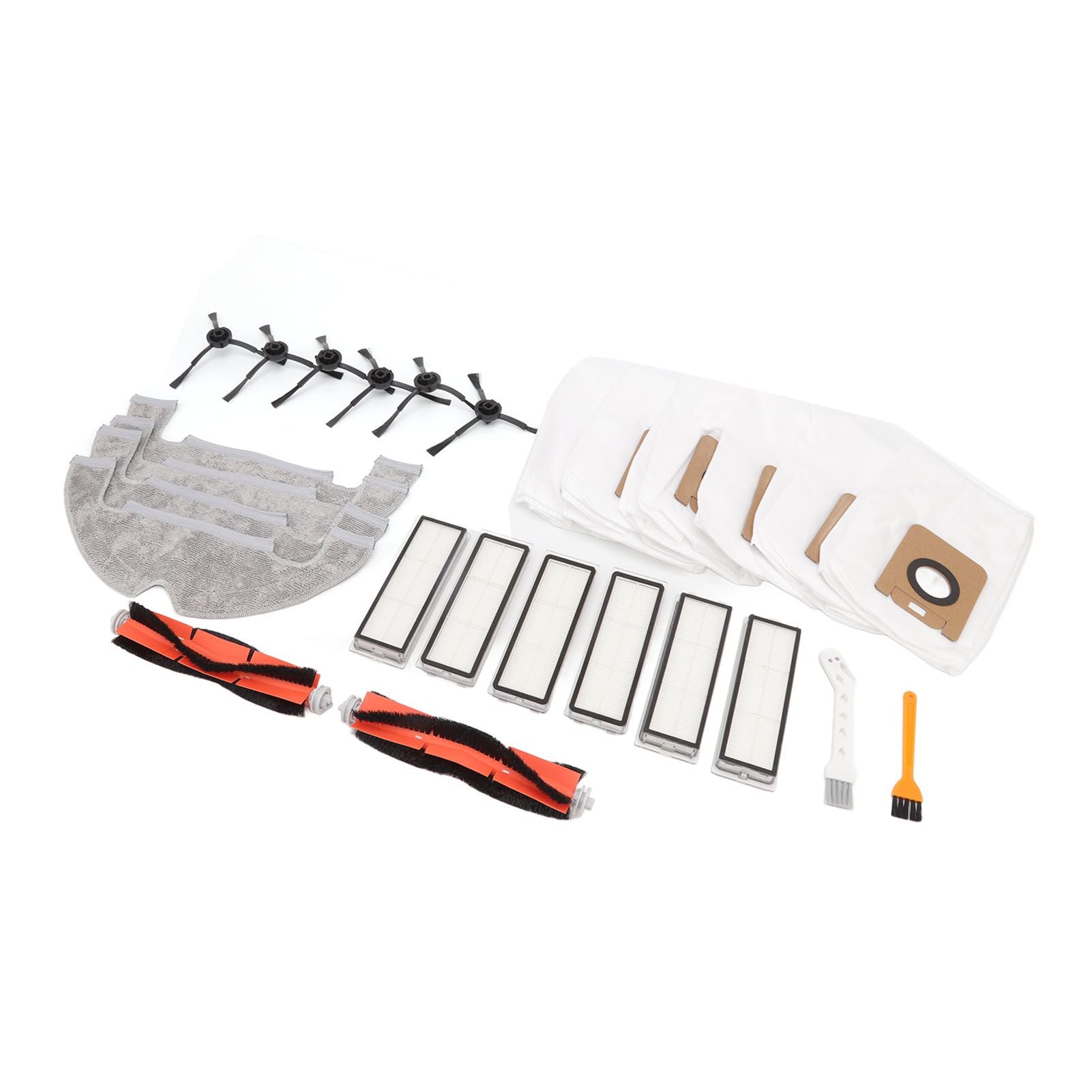 Sweeper Accessories Main Brush Dust Bag Filter Rag Side Brush Sweeper Replacement Parts for Dreame Z10 Pro V1294-YM0521-3113220304011
