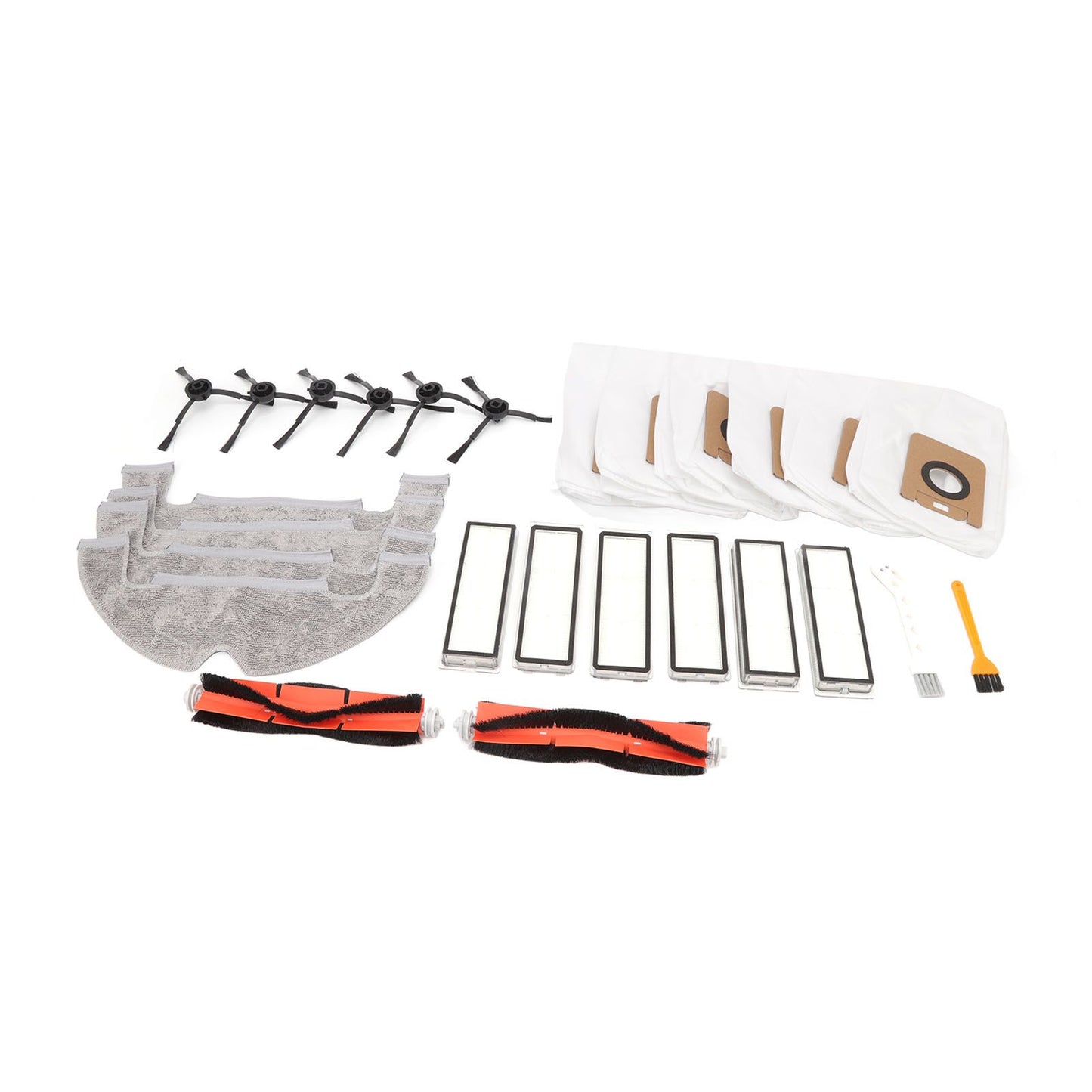 Sweeper Accessories Main Brush Dust Bag Filter Rag Side Brush Sweeper Replacement Parts for Dreame Z10 Pro V1294-YM0521-3113220304011