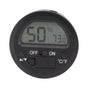 Temperature Humidity Meter Portable Round Embedded Electronic Digital Display Temperature Humidity Gauge V1294-YM0521-3113220305011
