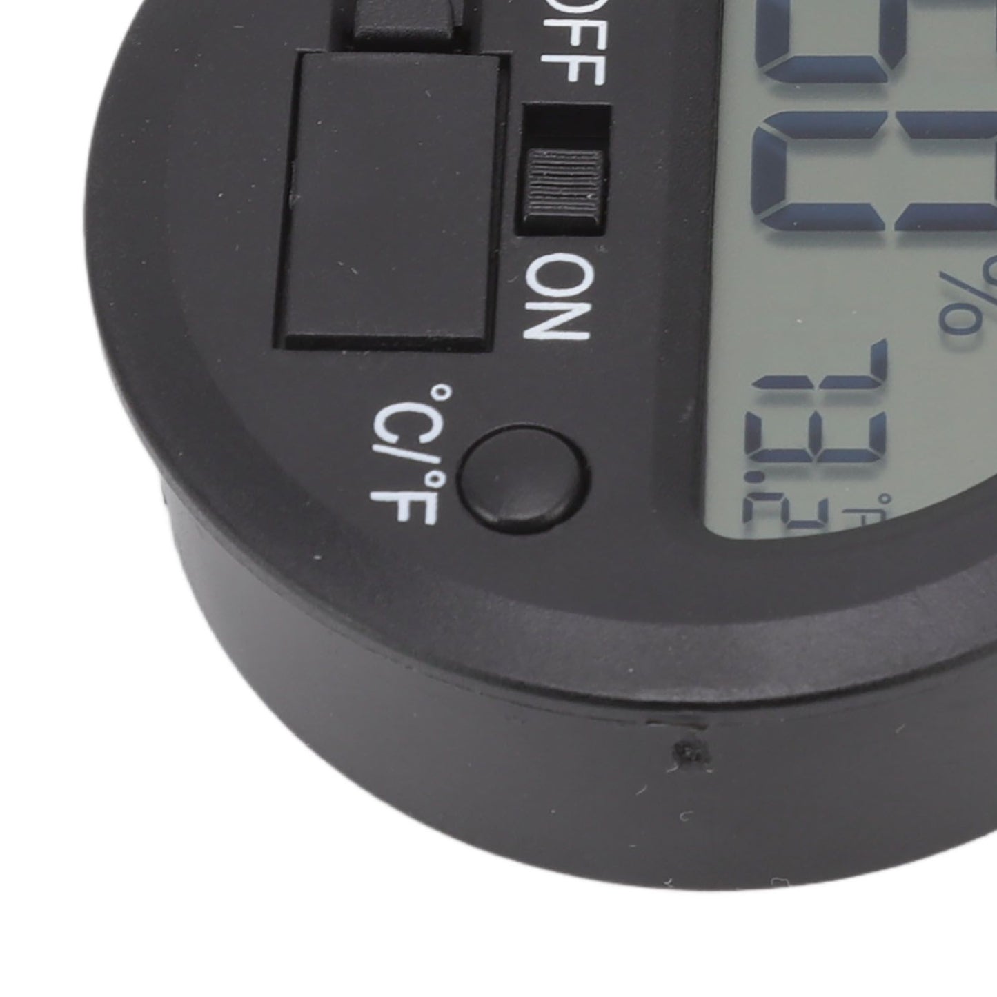Temperature Humidity Meter Portable Round Embedded Electronic Digital Display Temperature Humidity Gauge V1294-YM0521-3113220305011