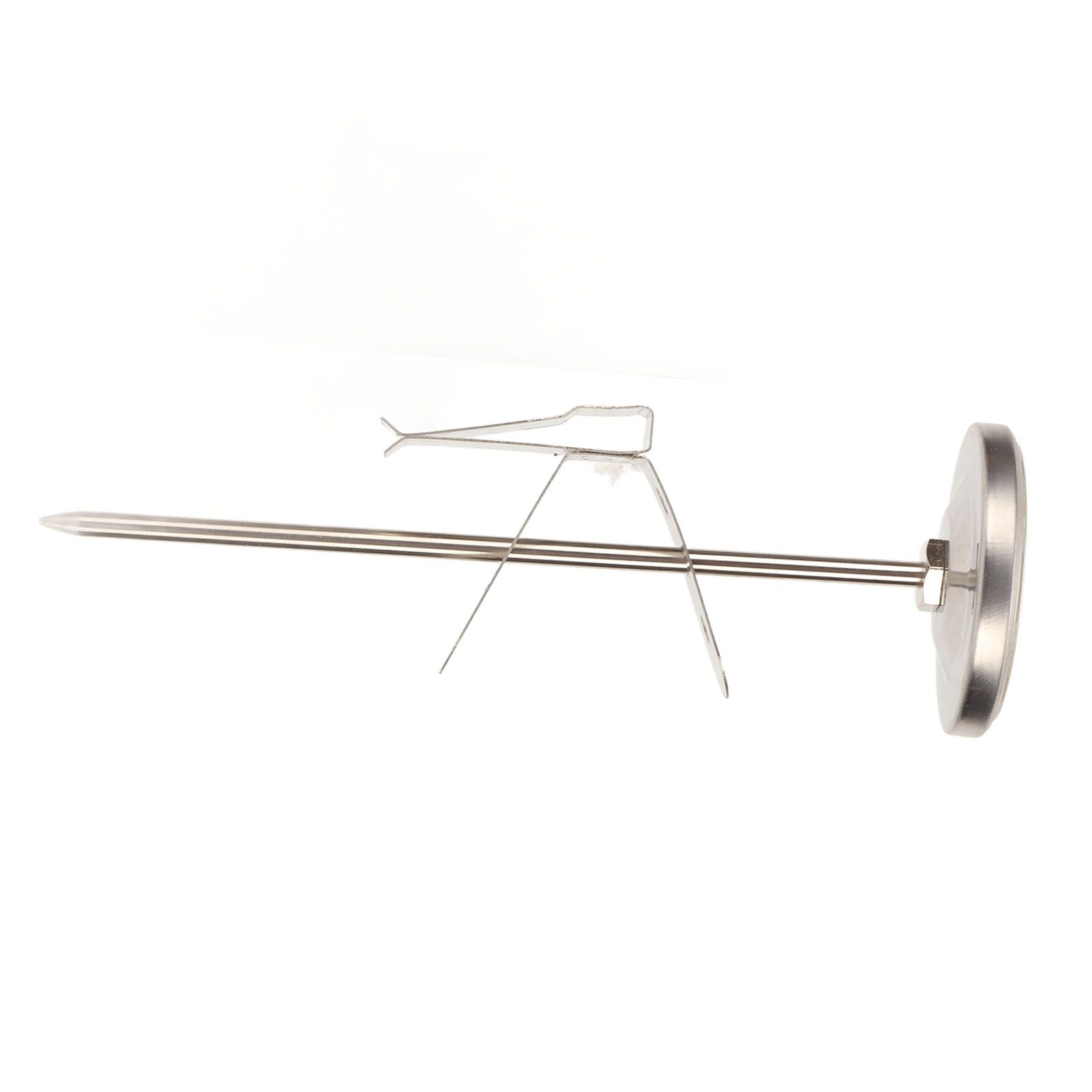 Probe Oven Thermometer Large Dial Design Stainless Steel Probe Food Thermometer with Detachable Clamp V1294-YM0521-3113220309211