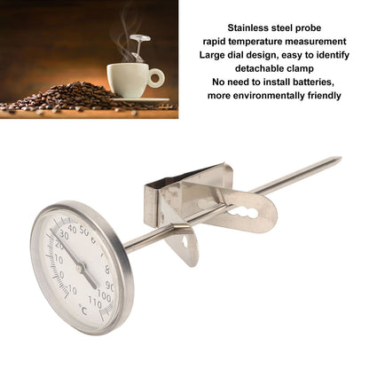 Probe Oven Thermometer Large Dial Design Stainless Steel Probe Food Thermometer with Detachable Clamp V1294-YM0521-3113220309211