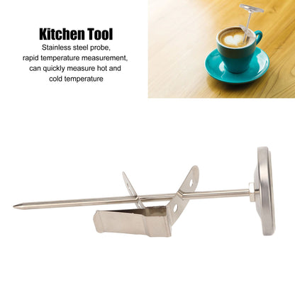 Probe Oven Thermometer Large Dial Design Stainless Steel Probe Food Thermometer with Detachable Clamp V1294-YM0521-3113220309211