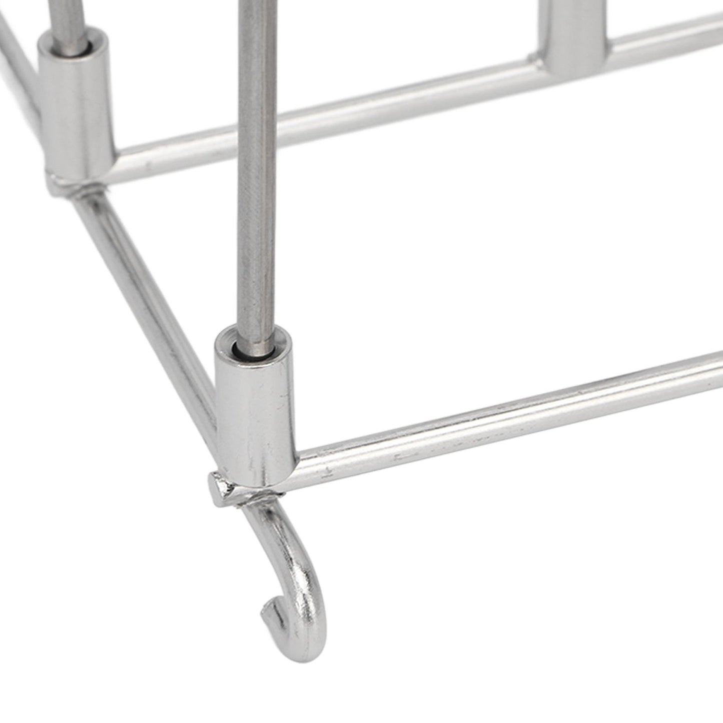 Fryer Skewer Stand Uniform Cooking Rust Resistance Stainless Steel Vertical Skewer Stand for Chicken Meat V1294-YM0521-3113220312611