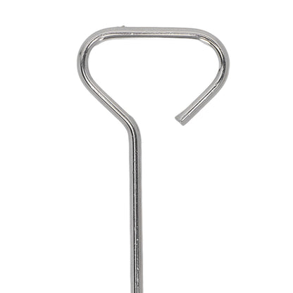 Fryer Skewer Stand Uniform Cooking Rust Resistance Stainless Steel Vertical Skewer Stand for Chicken Meat V1294-YM0521-3113220312611
