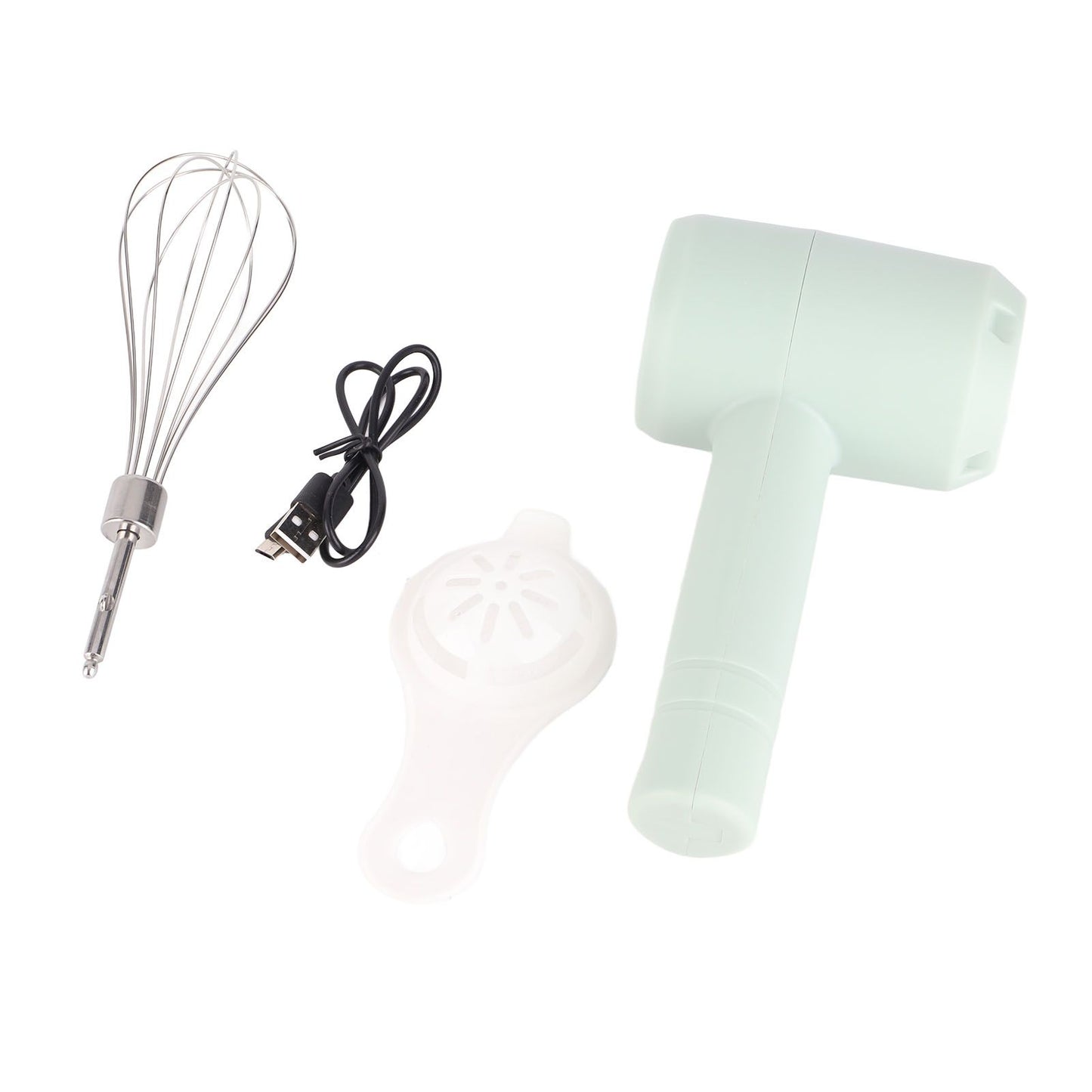 Electric Hand Mixer Automatic USB Rechargeable Portable Cordless Handheld Mixer for Baking Cake Egg Cream V1294-YM0521-3113220315411
